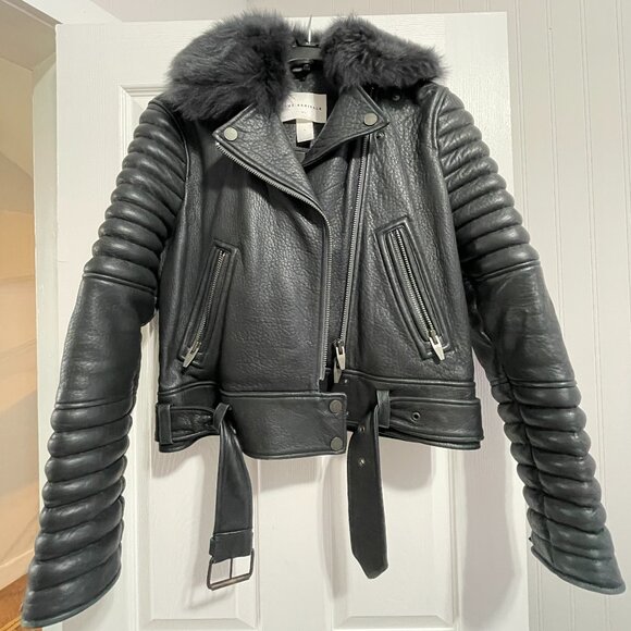 The Arrivals Jackets & Blazers - The Arrivals Rainier Leather Moto Jacket